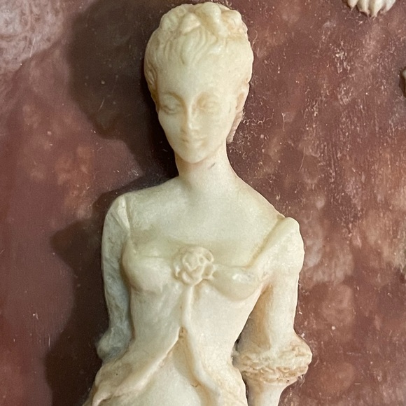 Stunning Vtg LORD BYRON Marble “She Walks in Beauty” Collectors Plate - Picture 3 of 11